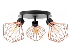 Lámpara De Techo Toolight App536-3C Black