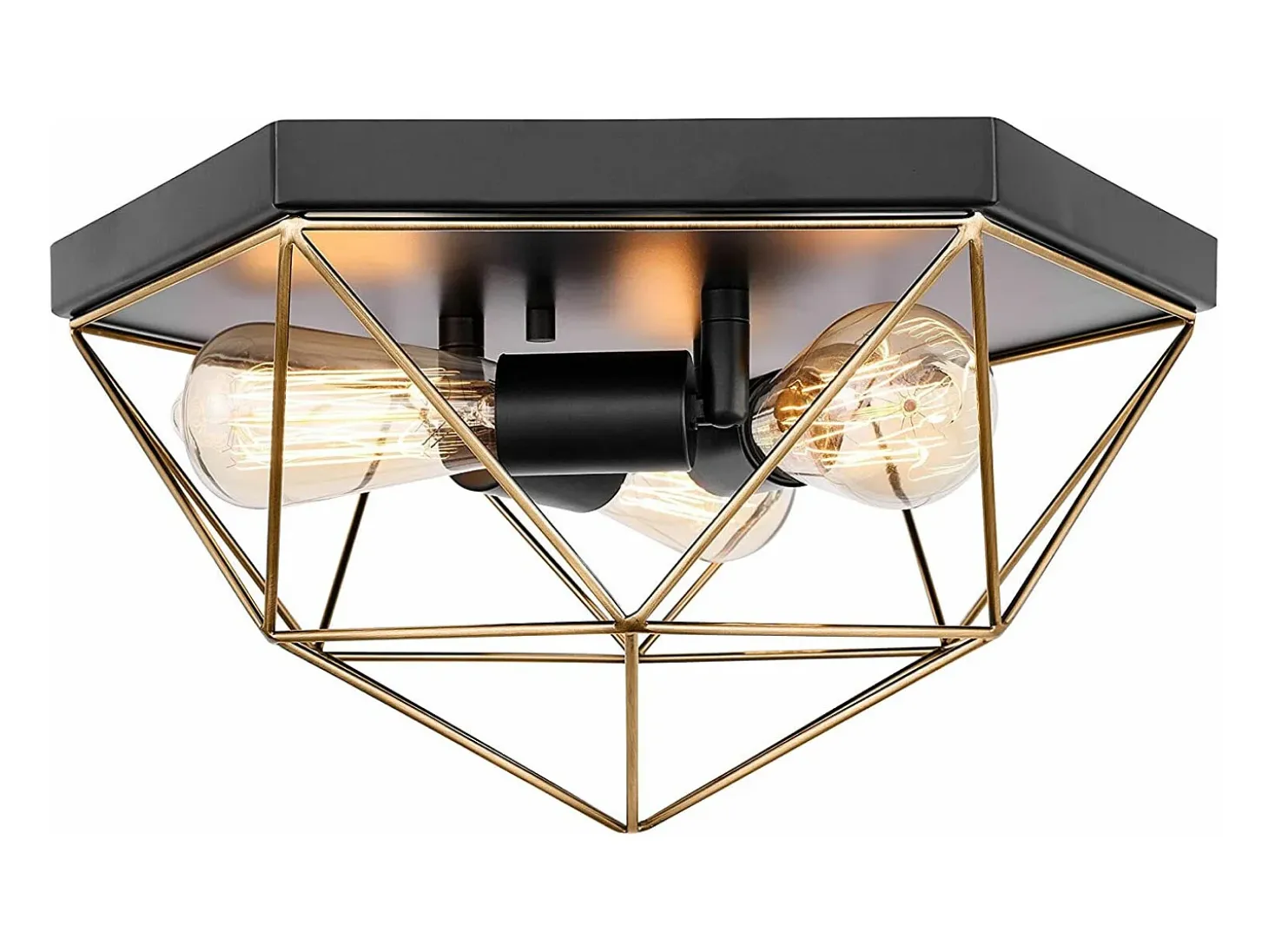 Lámpara De Techo Toolight App1094-3C Black