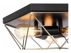 Lámpara De Techo Toolight App1094-3C Black