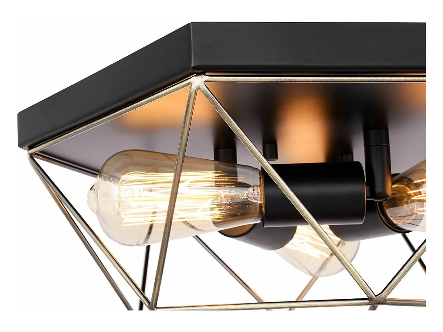 Lámpara De Techo Toolight App1094-3C Black