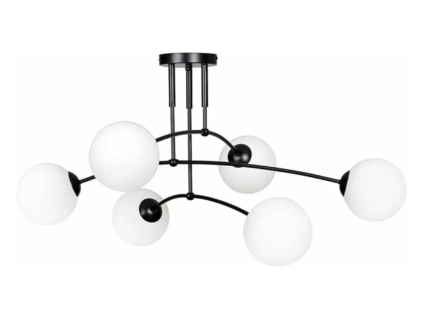 Lámpara De Techo Toolight App1576-6C Black