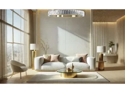 Lámpara De Techo Toolight Led App1506-C Brush Gold