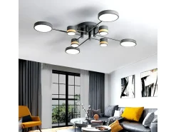 Lámpara De Techo Toolight App528-8C Grey