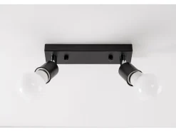 Lámpara De Techo Toolight App696-2C Black