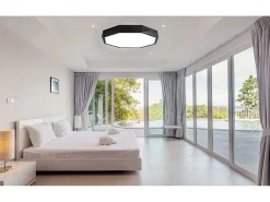 Lámpara De Techo Toolight App863-C Diamond 50Cm Black