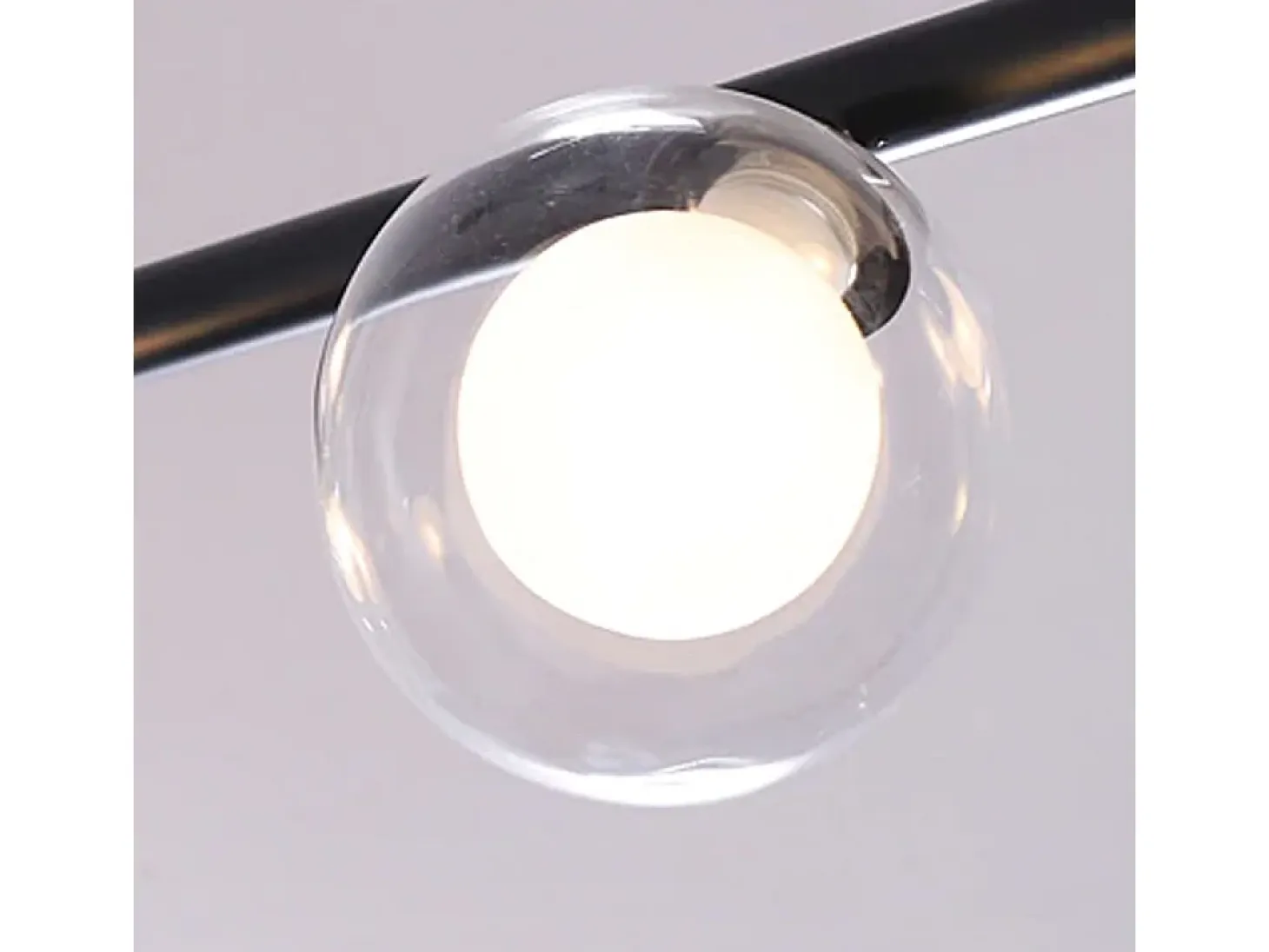 Lámpara De Techo Toolight App754-8Cp Black