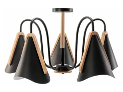 Lámpara De Techo Toolight App607-5C Black