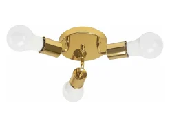 Lámpara De Techo Toolight App704-3C Gold
