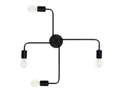 Lámpara De Techo Toolight App013-4Cw Agaro Black
