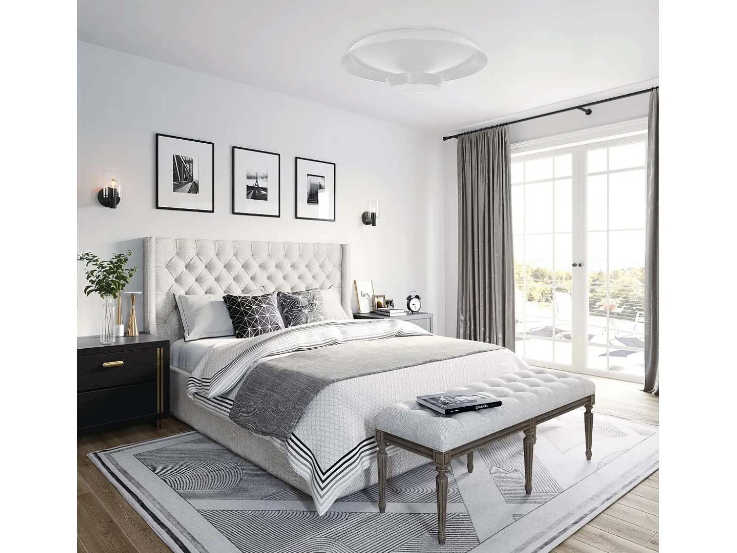 Lámpara De Techo Toolight Led App1459 40Cm White