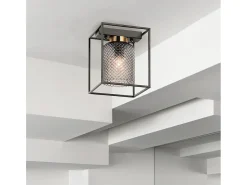 Lámpara De Techo Toolight App1264-1C Black