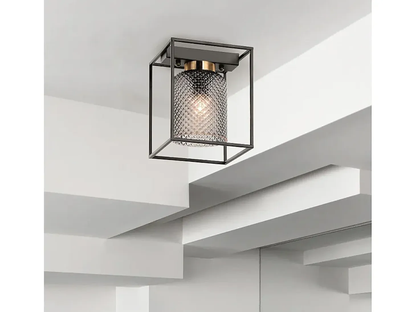Lámpara De Techo Toolight App1264-1C Black
