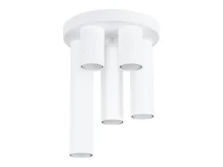 Lámpara de techo Toris moderno de acero - 5 fuentes luminosas 3000K - L.25 x A.33 cm - blanco