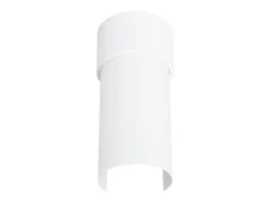 Lámpara de techo Torow minimalista de acero - 1 fuentes luminosas 3000K - L.10 x A.21 cm - blanco