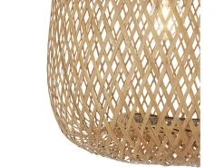 Lámpara de techo Yumei de Bambú, diametro 30 cm