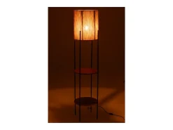 Lámpara estantería de metal negro 38*38*160 cm