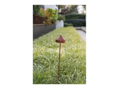 Lámpara LED AMELIE Azafrán con pincho Blanca recargable y regulable