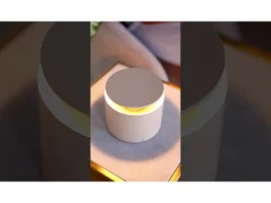 Lámpara LED de mesa Push Up Sand portátil y recargable