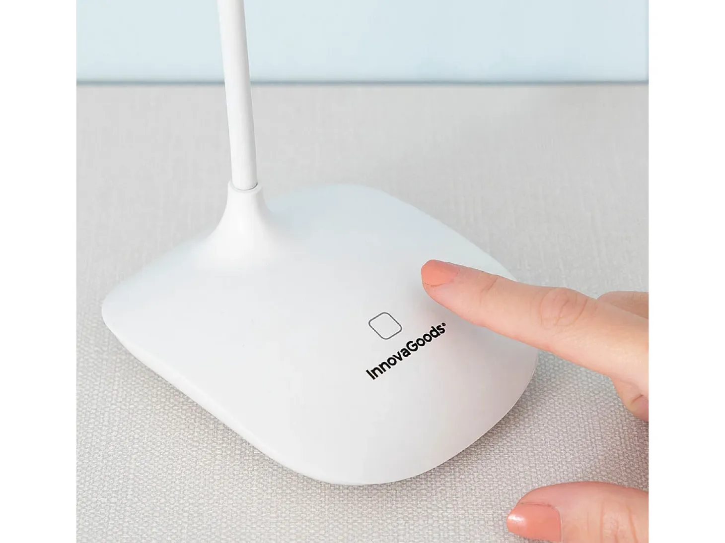 Lámpara LED de Mesa Recargable Táctil Lum2Go InnovaGoods
