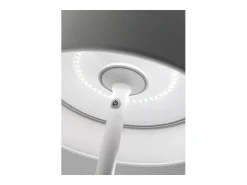 Lámpara LED Poldina Pro XXL Corten recargable y regulable de 150 cm con batería de hasta 12 horas