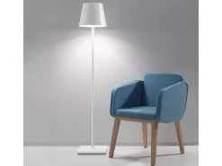 Lámpara LED Poldina Pro XXL Blanca recargable y regulable 150cm con batería hasta 12 horas