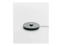 Lámpara LED Poldina STOPPER de Zafferano recargable y portátil, color blanco, con batería hasta 12 horas