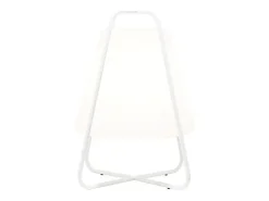 Lámpara LED Tipi Azafrán Recargable - Táctil, Interior y Exterior IP65, Diseño Moderno Sin Cables Blanco