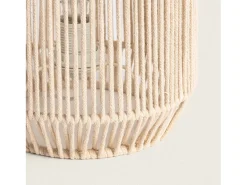 Lámpara Mesa Cuerda Bris Nolana Beige