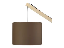 Lámpara para Escritorio TOSEL ,madera,natural,A180xD25xP80 cm