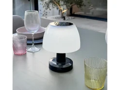 Lámpara solar de sobremesa H13.5 cm LUMINA
