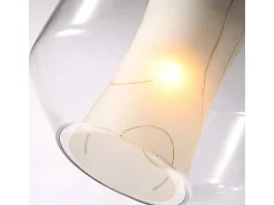 Lámpara Toolight App908-1Cp Marble 24Cm Transparent