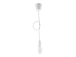 Lámparas colgantes Astis moderno de CLORURO DE POLIVINILO - 1 fuentes luminosas 4000K - L.9 x A.90 cm - blanco