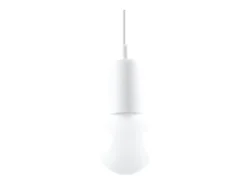 Lámparas colgantes Astis moderno de CLORURO DE POLIVINILO - 1 fuentes luminosas 4000K - L.9 x A.90 cm - blanco