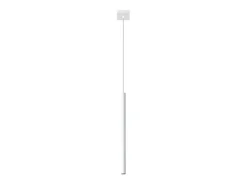 Lámparas colgantes Brill moderno de acero - 1 fuentes luminosas 3000K - L.8 x A.100 cm - blanco