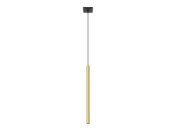 Lámparas colgantes Brill moderno de acero - 1 fuentes luminosas 3000K - L.8 x A.100 cm - brillo dorado
