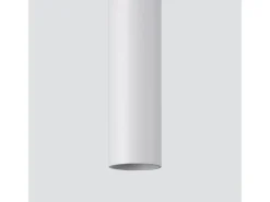 Lámparas colgantes Brill moderno de acero - 5 fuentes luminosas 3000K - L.25 x A.110 cm - blanco