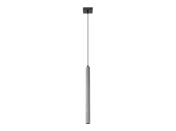 Lámparas Colgantes Pastelo Moderno De Concreto - 1 Fuentes Luminosas - L.8 X A.120 Cm - Gris