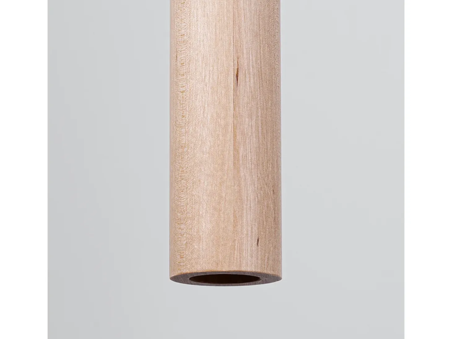 Lámparas Colgantes Pastelo Moderno De Acero/Madera - 1 Fuentes Luminosas - L.8 X A.120 Cm - Madera