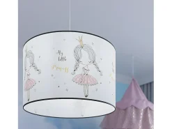 Lámparas Colgantes Princess Moderno De Cloruro De Polivinilo - 1 Fuentes Luminosas - L.30 X A.95 Cm - Multicolor