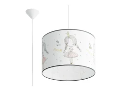 Lámparas colgantes Prinesa moderno de CLORURO DE POLIVINILO - 1 fuentes luminosas 3000K - L.40 x A.95 cm - multicolor