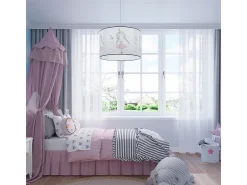 Lámparas colgantes Prinesa moderno de CLORURO DE POLIVINILO - 1 fuentes luminosas 3000K - L.30 x A.95 cm - multicolor