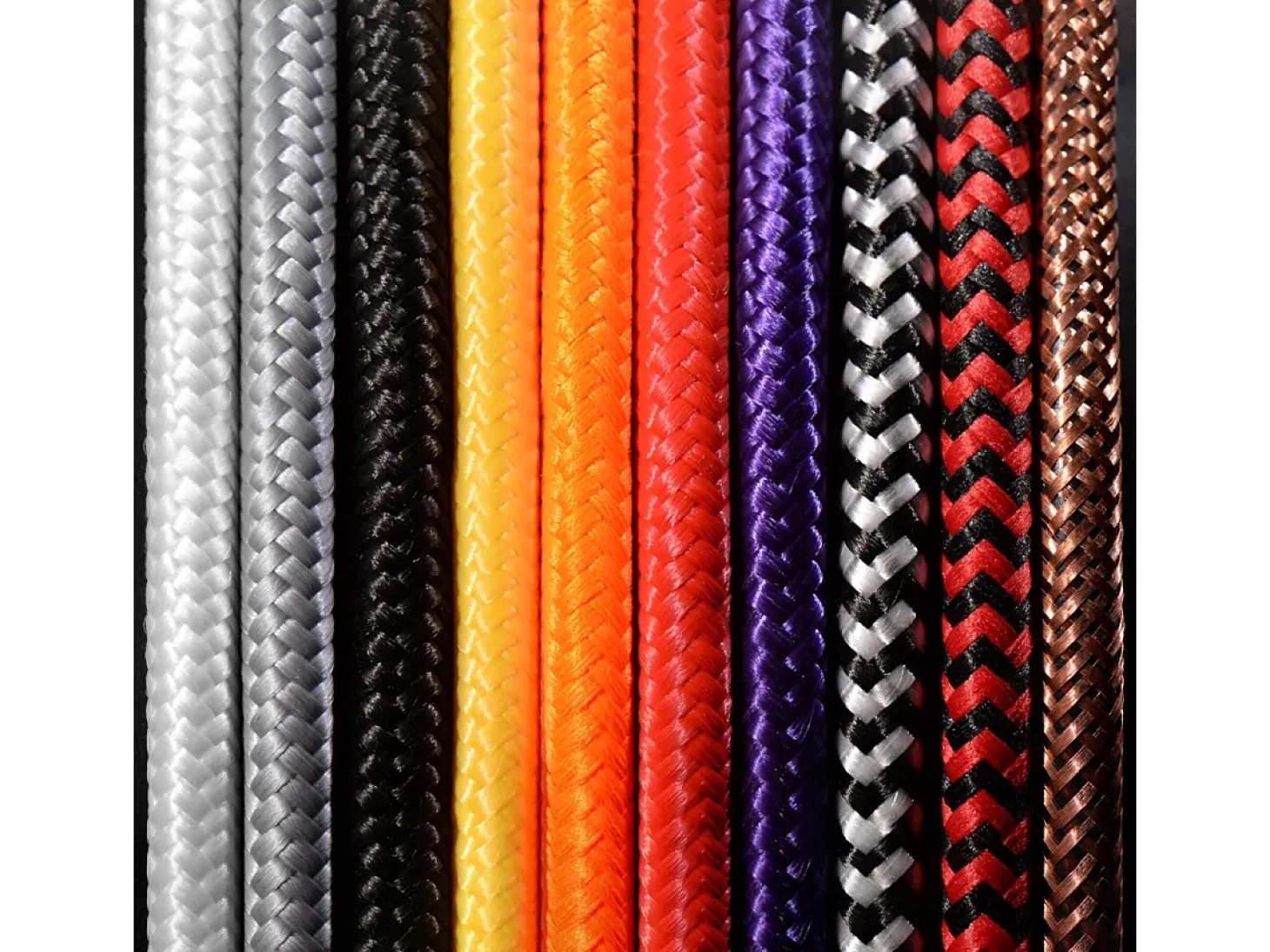 Lámparas colgantes Speis moderno de tela/acero - 1 fuentes luminosas 4000K - L.8 x A.106 cm - negro