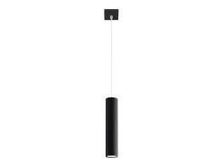 Lámparas colgantes Toris moderno de acero - 1 fuentes luminosas 4000K - L.8 x A.100 cm - negro