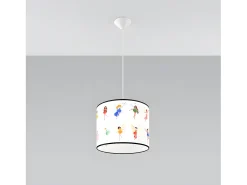 Lámparas Colgantes Wróżki Moderno De Cloruro De Polivinilo - 1 Fuentes Luminosas - L.30 X A.95 Cm - Multicolor