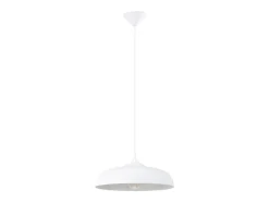 Lámparas colgantes Zinta escandinavo de acero - 1 fuentes luminosas 3000K - L.38 x A.74 cm - blanco