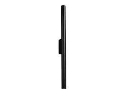 Lámparas de pared Brill moderno de acero - 2 fuentes luminosas 4000K - L.2,5 x A.50 cm - negro