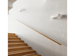 Lámparas de pared Briow moderno de cerámica - 1 fuentes luminosas 4000K - L.36 x A.7,5 cm - blanco