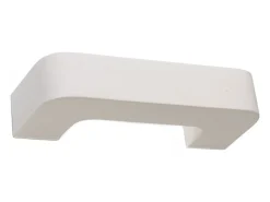 Lámparas de pared Briow moderno de cerámica - 1 fuentes luminosas 4000K - L.36 x A.7,5 cm - blanco