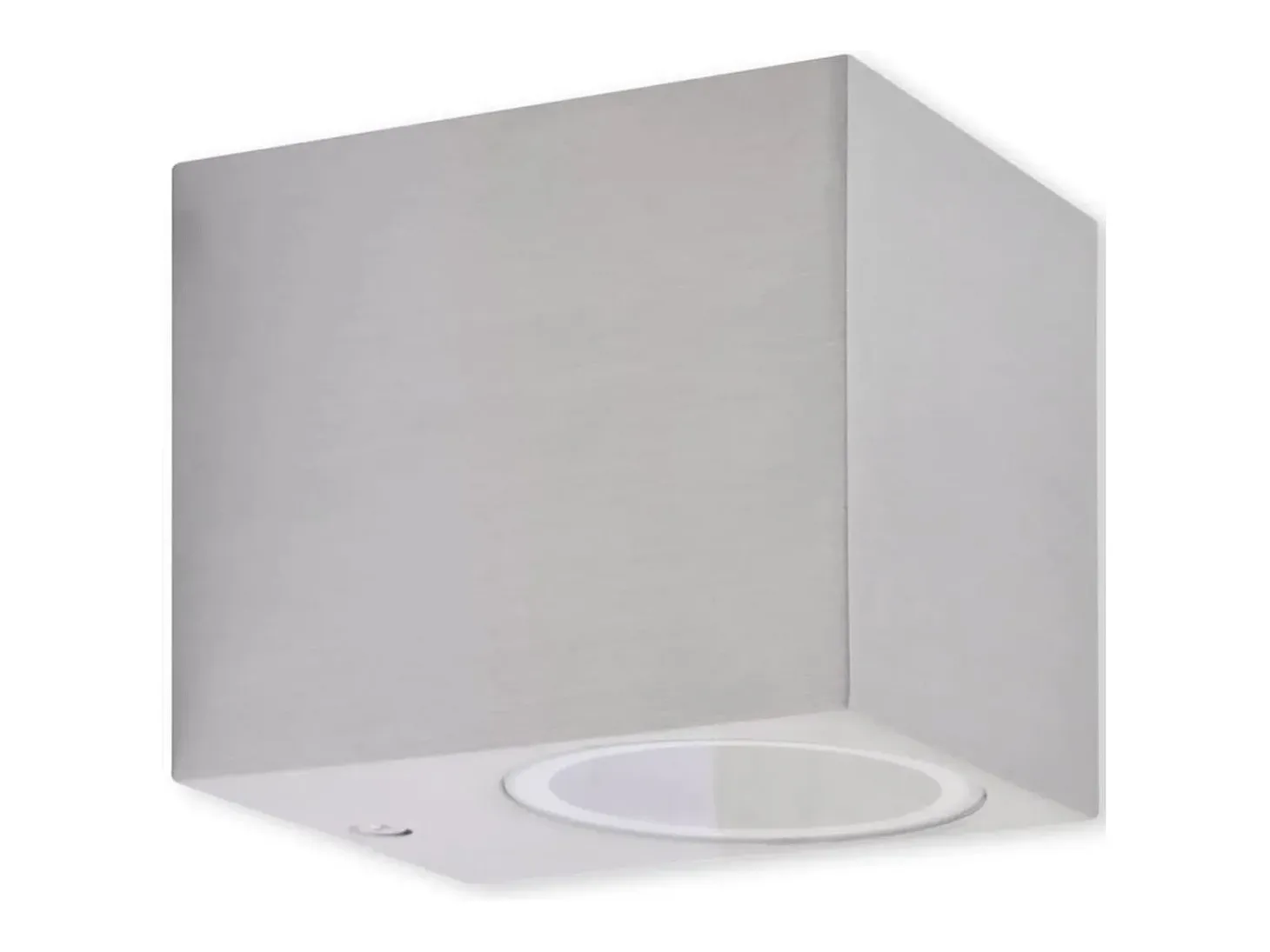 Lámparas de pared cúbicas para exteriores 2 piezas ES584795