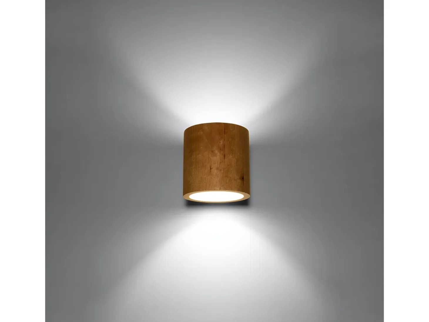 Lámparas de pared Celeris escandinavo de madera - 1 fuentes luminosas 4000K - L.10 x A.10 cm - madera natural